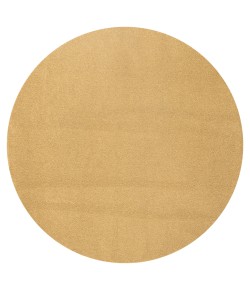 Jonathany Supersoft SEU100B Mustard Area Rug 4 ft. X 4 ft. Round
