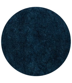 Jonathany Supersoft SEU100C Navy Area Rug 5 ft. 3 in. X 5 ft. 3 in. Round
