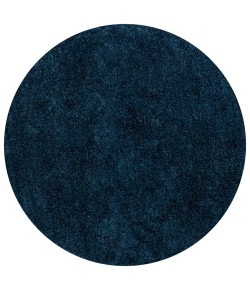 Jonathany Supersoft SEU100C Navy Area Rug 6 ft. 2 in. X 6 ft. 2 in. Round