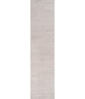 SUPERSOFT Area Rug Haze Solid Low-Pile Ivory 2 ft. x 12 ft. Runner Rug