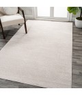 SUPERSOFT Area Rug Haze Solid Low-Pile Ivory 12 ft. x 15 ft. Area Rug