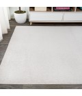 SUPERSOFT Area Rug Haze Solid Low-Pile Ivory 12 ft. x 15 ft. Area Rug