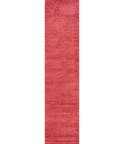 Jonathany Supersoft SEU100E Red Area Rug 2 ft. X 16 ft. Runner