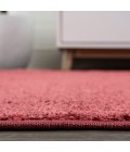 Haze Solid Low-Pile Red 2 ft. x 16 ft. Runner Rug