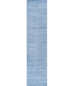 Jonathany Supersoft SEU100F Classic Blue Area Rug 2 ft. X 14 ft. Runner