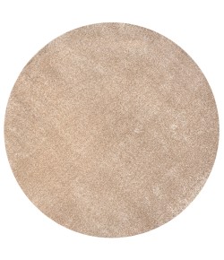 Jonathany Supersoft SEU100G Beige Area Rug 8 ft. X 8 ft. Round