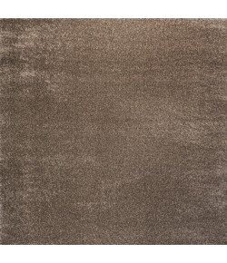 Jonathany Supersoft SEU100J Brown Area Rug 9 ft. X 9 ft. Square