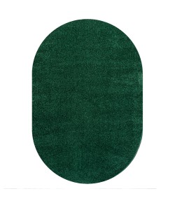 Jonathany Supersoft SEU100L Emerald Area Rug 3 ft. X 5 ft. Oval