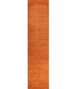 Jonathany Supersoft SEU100M Orange Area Rug 2 ft. X 14 ft. Runner