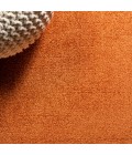 SUPERSOFT Area Rug Haze Solid Low-Pile Orange 5 ft. x 8 ft. Area Rug