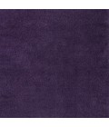Haze Solid Low-Pile Purple 5' Square Area Rug