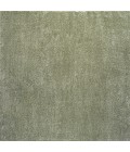 SUPERSOFT Area Rug Haze Solid Low-Pile Green 9' Square Area Rug