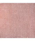 SUPERSOFT Area Rug Haze Solid Low-Pile Pink 7' Square Area Rug