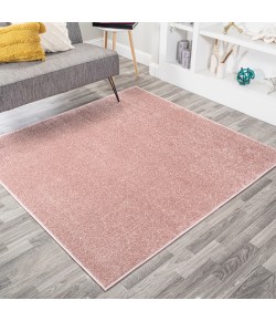 Jonathany Supersoft SEU100P Pink Area Rug 9 ft. X 9 ft. Square