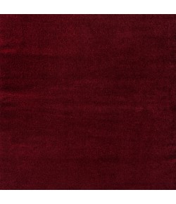 Jonathany Supersoft SEU100Q Dark Red Area Rug 6 ft. 2 in. X 6 ft. 2 in. Square