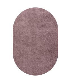 Jonathany Supersoft SEU100R Light Purple Area Rug 3 ft. X 5 ft. Oval