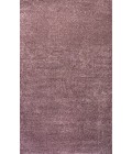 SUPERSOFT Area Rug Haze Solid Low-Pile Light Purple 8 ft. x 10 ft. Area Rug