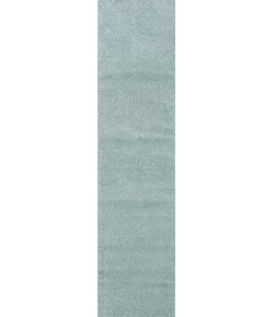 Jonathany Supersoft SEU100S Light Blue Area Rug 2 ft. X 8 ft. Runner