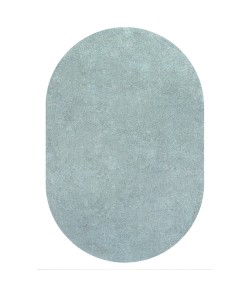 Jonathany Supersoft SEU100S Light Blue Area Rug 5 ft. X 8 ft. Oval