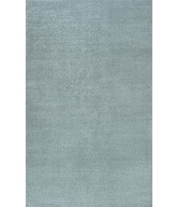 Jonathany Supersoft SEU100S Light Blue Area Rug 6 ft. 2 in. X 9 ft. Rectangle