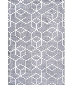 Jonathany Supersoft SEU101F Gray/White Area Rug 3 ft. X 5 ft. Rectangle