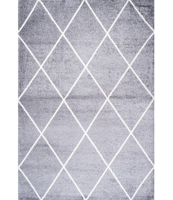 Jonathany Supersoft SEU102F Gray/White Area Rug 7 ft. 9 in. X 10 ft. Rectangle