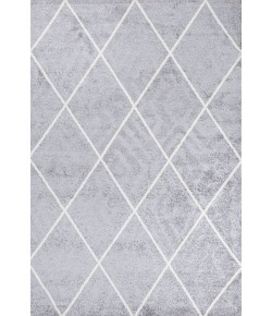 Jonathany Supersoft SEU102G Light Gray/White Area Rug 3 ft. X 5 ft. Rectangle