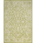 SANTA MONICA Area Rug Tela Bohemian Textured Weave Floral Green/Cream 9 ft. x 12 ft. Indoor/Outdoor Area Rug