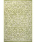 SANTA MONICA Area Rug Malta Bohemian Medallion Textured Weave Green/Cream 5 ft. x 8 ft. Indoor/Outdoor Area Rug