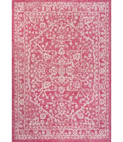 Jonathany Santa Monica SMB104E Fuchsia/Light Gray Area Rug 9 ft. X 12 ft. Rectangle