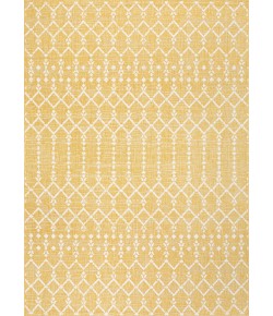 Jonathany Santa Monica SMB108G Yellow/Cream Area Rug 3 ft. 1 in. X 5 ft. Rectangle