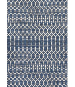 Jonathany Santa Monica SMB108K Navy/Beige Area Rug 9 ft. X 12 ft. Rectangle