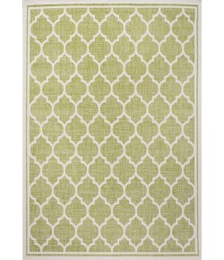 Jonathany Santa Monica SMB109G Green/Cream Area Rug 7 ft. 9 in. X 10 ft. Rectangle
