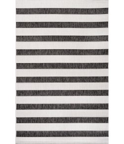 Jonathany Santa Monica SMB112B Black/Cream Area Rug 3 ft. 11 in. X 6 ft. Rectangle