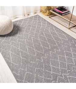 Jonathany Santa Monica SMB114A Gray/Cream Area Rug 7 ft. 9 in. X 10 ft. Rectangle