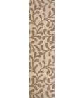 Vine All Over Brown/Beige 2 ft. x 8 ft. Indoor/Outdoor Runner Rug