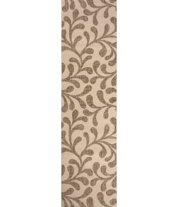 Jonathany Santa Monica SMB117A Brown/Beige Area Rug 2 ft. 2 in. X 8 ft. Runner