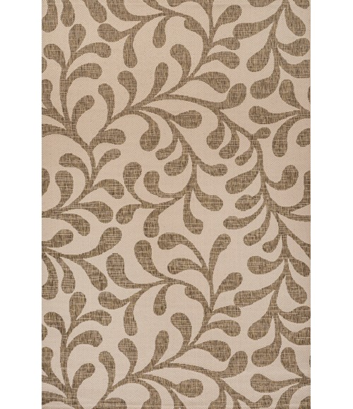 Vine All Over Brown/Beige 3 ft. x 5 ft. Indoor/Outdoor Area Rug