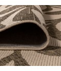 Vine All Over Brown/Beige 2 ft. x 8 ft. Indoor/Outdoor Runner Rug