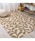 Vine All Over Brown/Beige 3 ft. x 5 ft. Indoor/Outdoor Area Rug