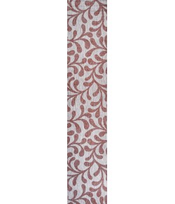 Jonathany Santa Monica SMB117B Red/Beige Area Rug 2 ft. 2 in. X 10 ft. Runner