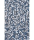 SANTA MONICA Area Rug Nevis Palm Frond Navy/Ivory 4 ft. x 6 ft. Indoor/Outdoor Area Rug