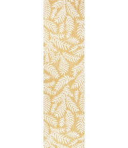 Jonathany Santa Monica SMB119C Yellow/Cream Area Rug 2 ft. 2 in. X 10 ft. Runner