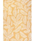 SANTA MONICA Area Rug Nevis Palm Frond Yellow/Cream 8 ft. x 10 ft. Indoor/Outdoor Area Rug