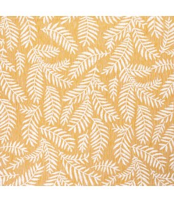 Jonathany Santa Monica SMB119C Yellow/Cream Area Rug 5 ft. 3 in. X 5 ft. 3 in. Square