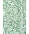 SANTA MONICA Area Rug Nevis Palm Frond Cream/Green 3 ft. x 5 ft. Indoor/Outdoor Area Rug