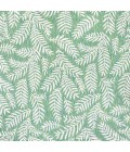 Nevis Palm Frond Cream/Green 5' Square Indoor/Outdoor Area Rug