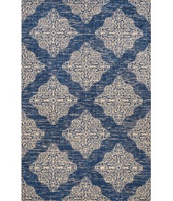 Jonathany Santa Monica SMB121A Navy/Beige Area Rug 7 ft. 9 in. X 10 ft. Rectangle