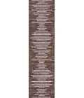 Zolak Berber Stripe Geometric Brown/Beige 2 ft. x 10 ft. Indoor/Outdoor Runner Rug