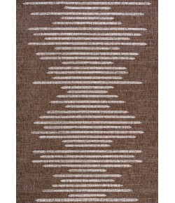 Jonathany Santa Monica SMB124B Brown/Beige Area Rug 3 ft. 1 in. X 5 ft. Rectangle
